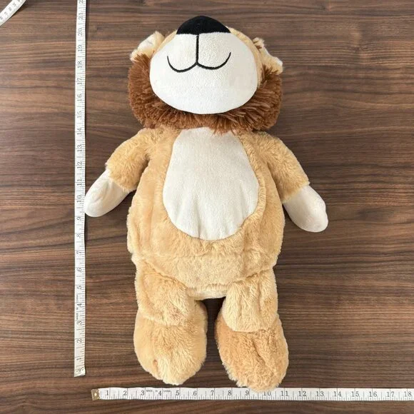 Kellytoy Lion Plush Stuffed Animal Soft Cuddly Toy Brown Shaggy Mane Floppy Legs - Picture 6 of 13